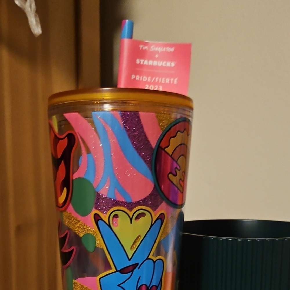 Starbucks Colorful Graphic Tumbler